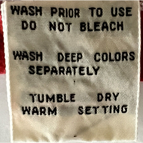 Vintage Set of 6 Jo Franco Christmas Hand Towels 100% Cotton 18x11 - Picture 6 of 6